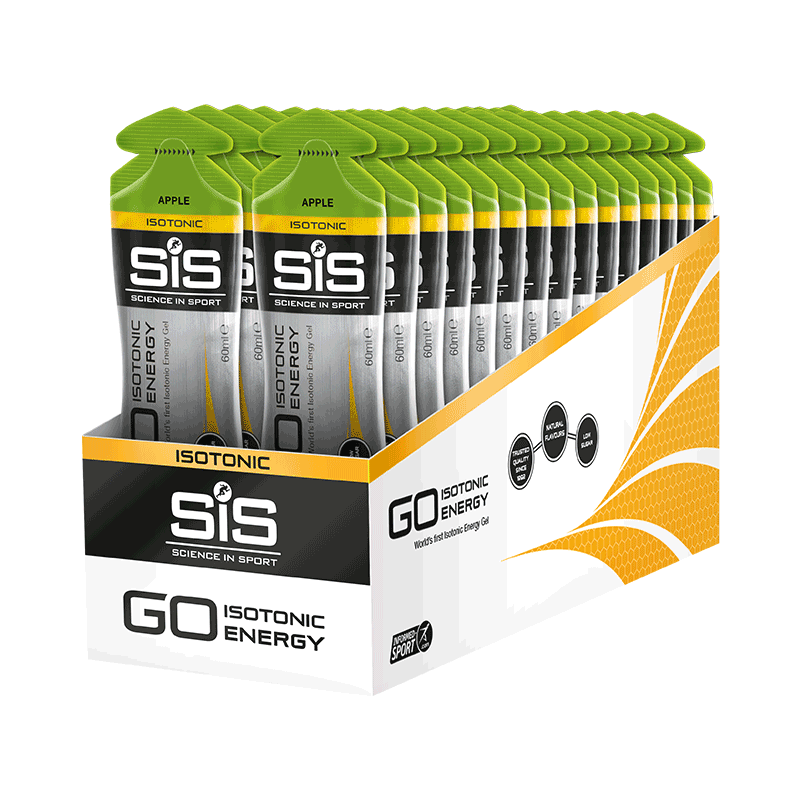 Cutie 30 Geluri SiS Go Isotonic Energy Gel 60ml Green Apple