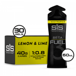 Cutie 30 Geluri SIS Beta Fuel Gel + Nootropics 60ml Lamaie & Lime