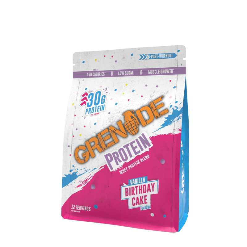 Proteine din Zer Grenade Protein Powder 480g Birthday Cake Proteine din Zer Grenade Protein Powder 480g Birthday Cake