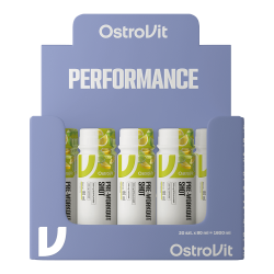 Cutie 20 Shoturi OstroVit Pre-Workout Shot 80ml