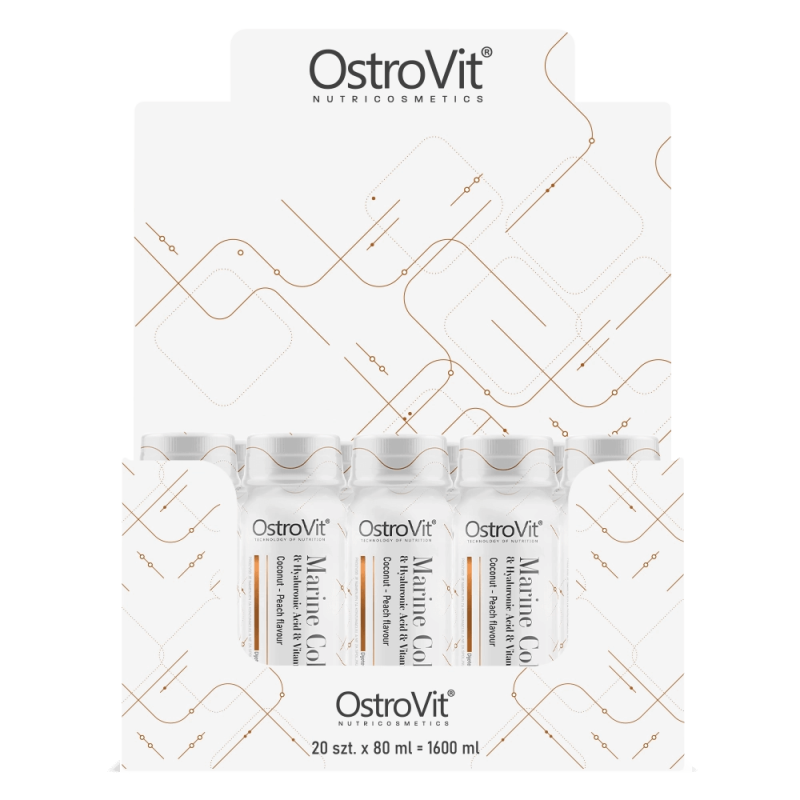 Cutie 20 Shoturi OstroVit Colagen Marin 80ml