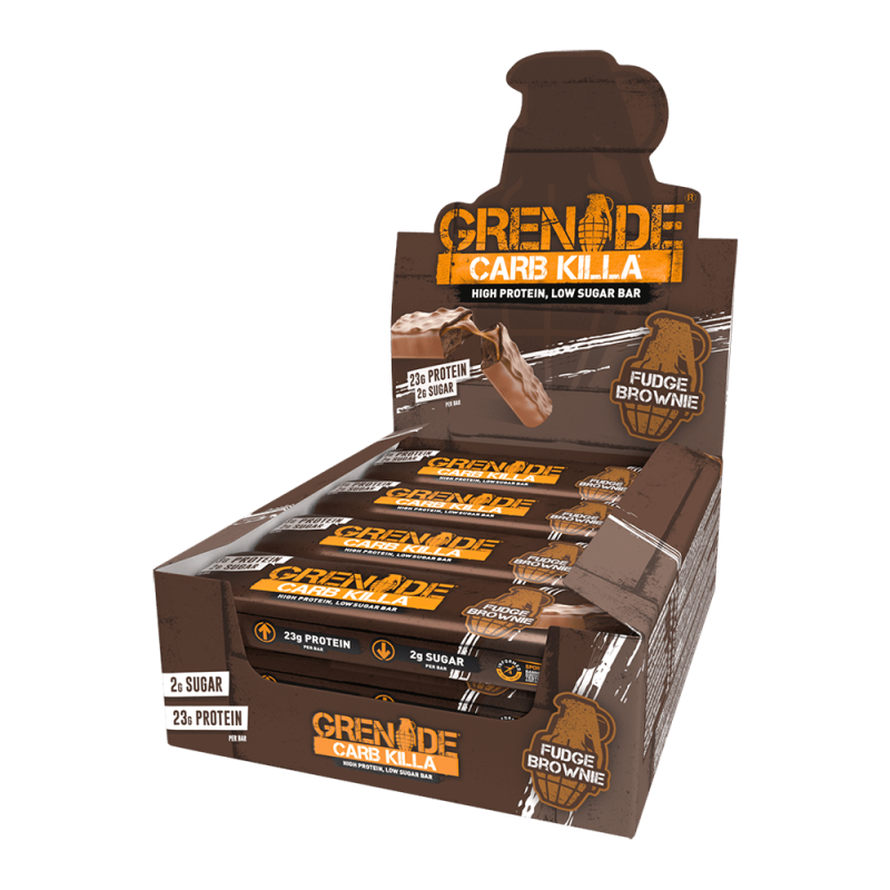 Cutie 12 Batoane Proteice Grenade Protein Bar 60g Fudged Up